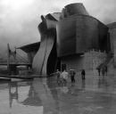 Guggenhiem In Rain
