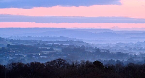 Sunrise in Devon