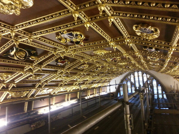 Lincoln College oxford roof