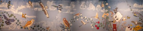 Mural Panorama of the top panels