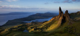Warm Mornining Light Hits the Old Man of Storr