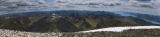 The Mamores and Loch Leven from Ben Nevis Summit