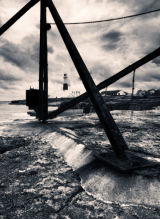 Portland Bill Lithograph