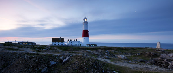 Sunrise at Portland Bill Lighthouse