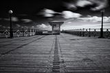 Swanage Pier B&W