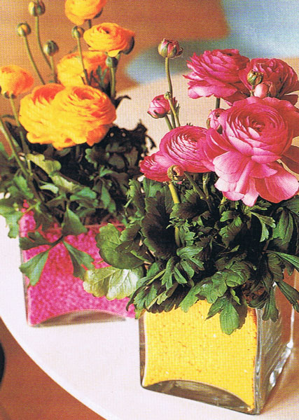 Funky table centres