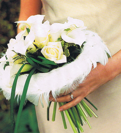 Personalised hand-tied bouquet