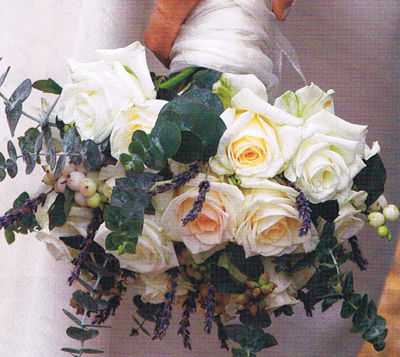 Brides hand-tied bouquet