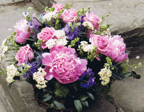 Rustic-style basket