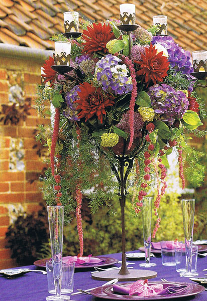 Candelabra arrangement