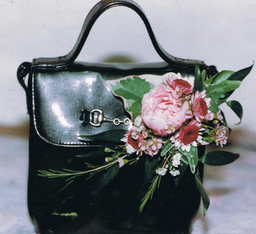 Handbag corsage