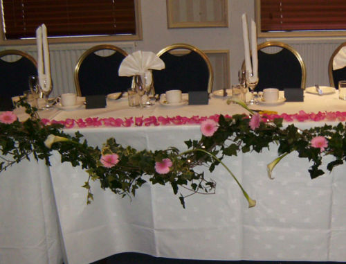 Top table decoration
