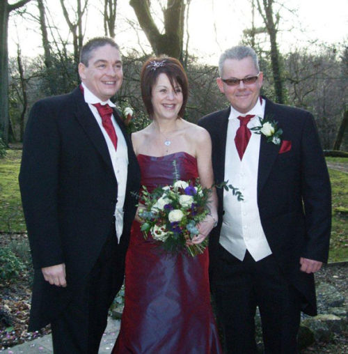 Loose hand-tied bouquet