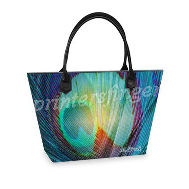 Peacock light Tote bag