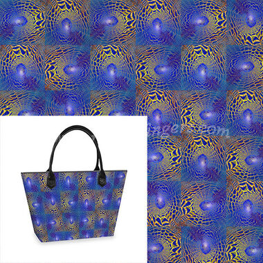 Bue web multi Tote bag