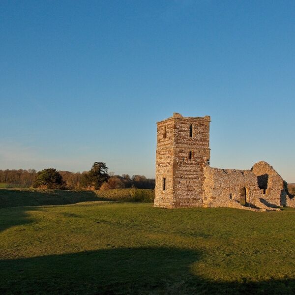 Knowlton Church Knowlton Church ruin, Dorset