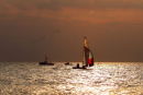 Sunset on sail