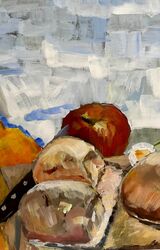 Apple with Paring Knife