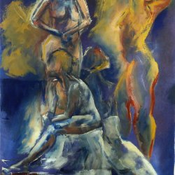 Movement Series XIV - Blue Defiance SOLD