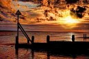 Sunset at East Wittering Beach