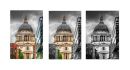 A triptych of a St Pauls