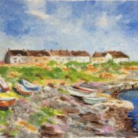 Northumberland Coastal Scene