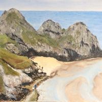 Three Cliffs Bay, Gower, South Wales