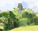 Corfe Castle, Close to