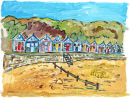 Beach huts