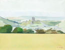 Corfe Castle From Kingston