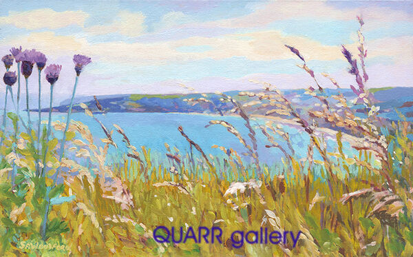 Flowers Over The Bay