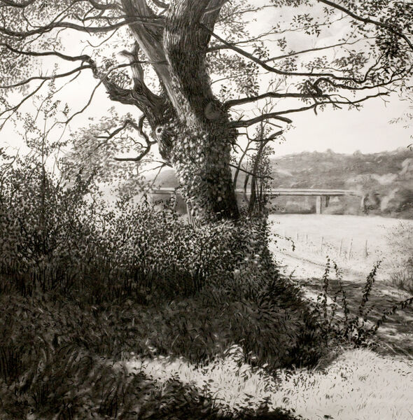 'Farm Track Near Yanley'