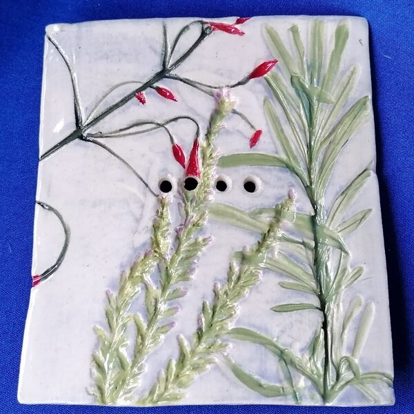 Summer Flowers Soap Dish - £15 sold