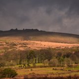 View to Cox tor from Plasterdown December 2017
