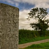 Milestone near Tavistock August 2018