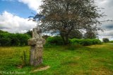 Medieval cross on Whitchurch Down Dartmoor.