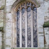 Window in Tavistock church, January 2016.