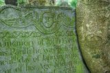 18th century headstone in Peter Tavy churchyard, Dartmoor.