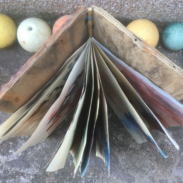 Large Artist's Book, Drigg (70 x 70 cm)