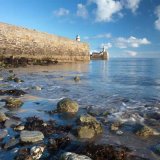 Laxey Piers Landscape
