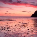 Bradda Head Sunset (panoramic)