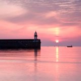 Port Erin Setting Sun