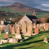 Maughold Church and Barrule