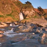 White Beach Waterfall