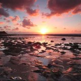 Ballaugh Beach Sunset Clouds