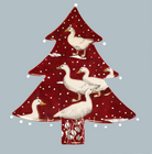 SIX GEESE A-LAYING (C28)