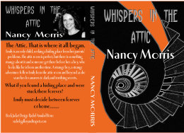 Nancy Morris's Book: Whispers in The Attic