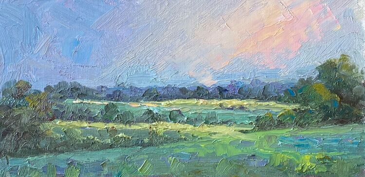 No 111 Morning Light towards Ickworth Park