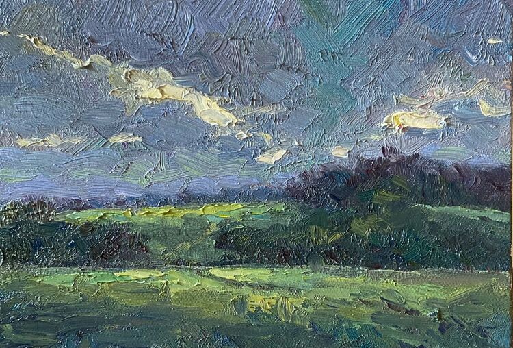 No: 139 Light over Glemsford