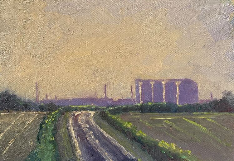 No 149 Sugar beet Factory from Risby